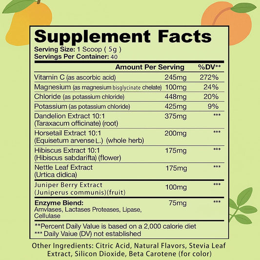 Debloat Powder for Supports Digestive Comfort & Bloating Relief