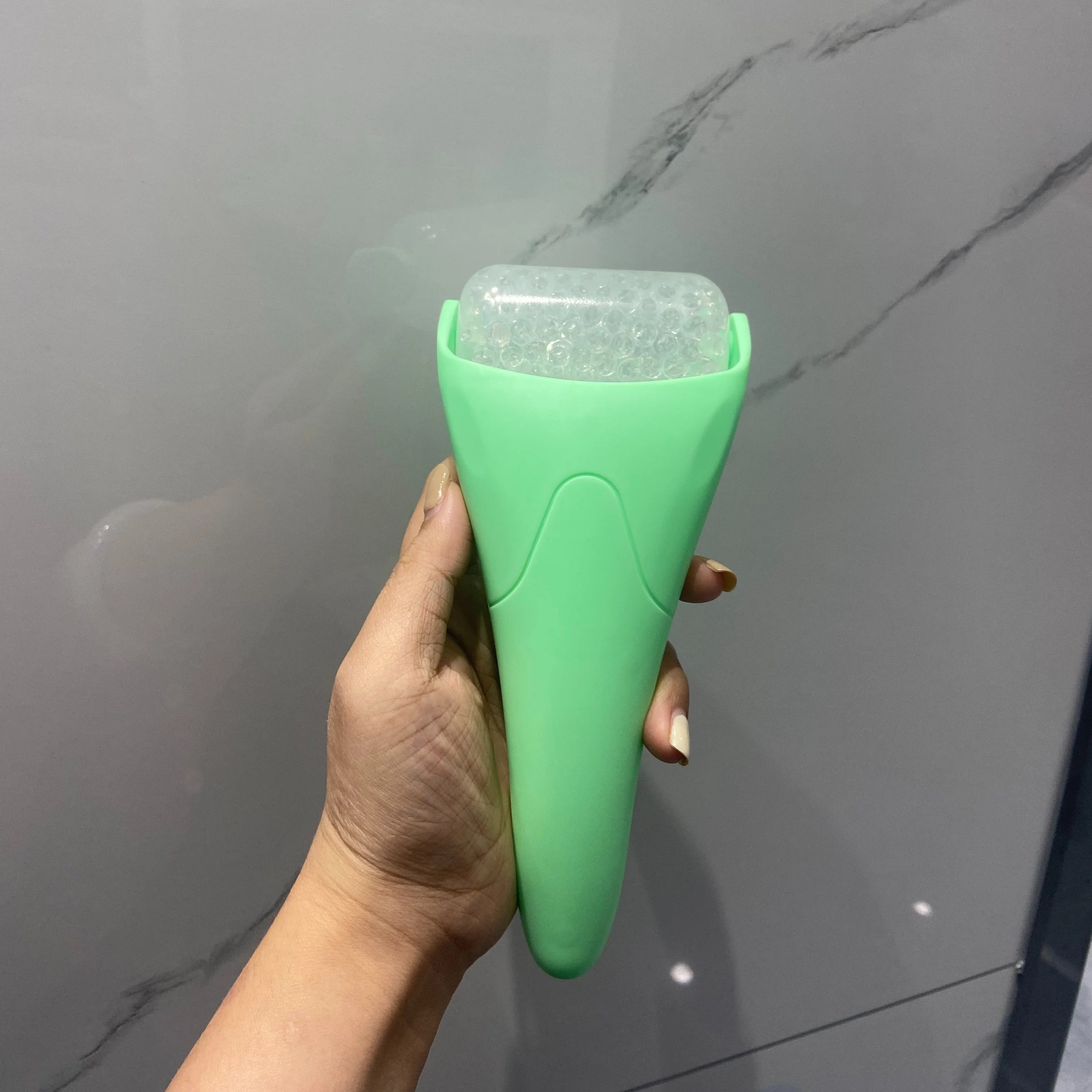 Large Facial Ice Roller & Massager, Cooling Beauty Tool for Face and Eyes, At-Home Spa, Daily Skincare Routine,Handheld Massager
