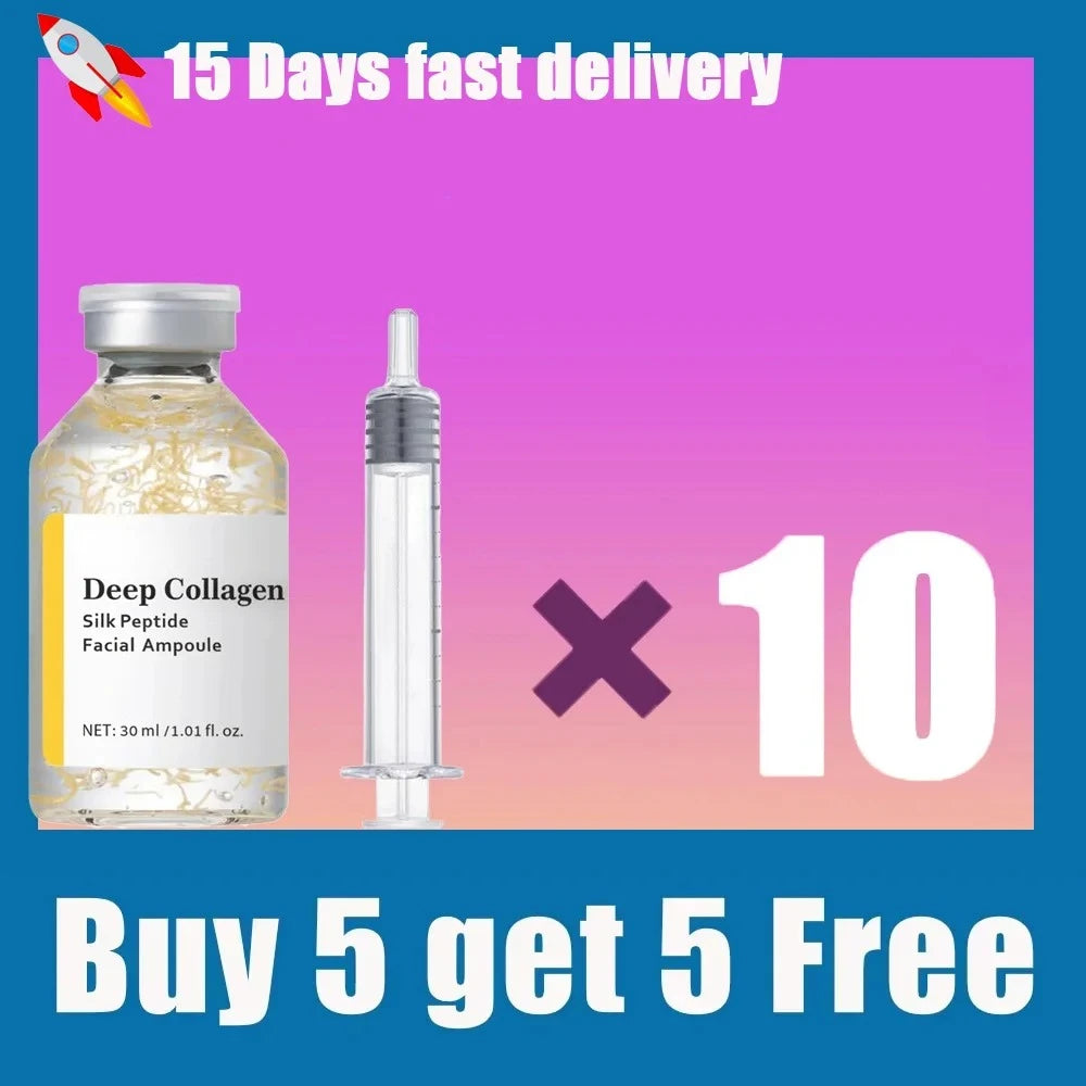 Silk Peptide Lifting Serum — Anti-Aging Collagen & Peptide Complex (3pc Bundle)
