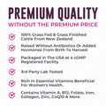 Beef Organ Supplement for Women